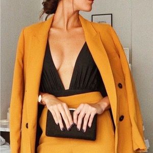 NWOT Beautiful Mustard Blazer NEVER WORN